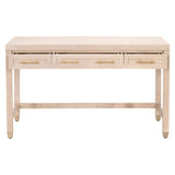 Essentials for Living Stella Desk 6137.LHON/BBRS Light Honey Oak