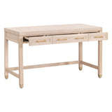 Essentials for Living Stella Desk 6137.LHON/BBRS Light Honey Oak