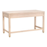 Essentials for Living Stella Desk 6137.LHON/BBRS Light Honey Oak