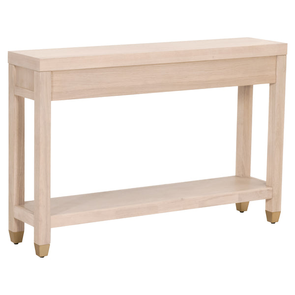 Essentials for Living Stella Narrow Console Table Light Honey Oak
