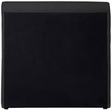 Stylus Black Boucle Fabric Twin Bed StylusBlack-T Meridian Furniture