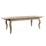 Rhone Dining Table Limed Grey Oak T001 E272 Zentique