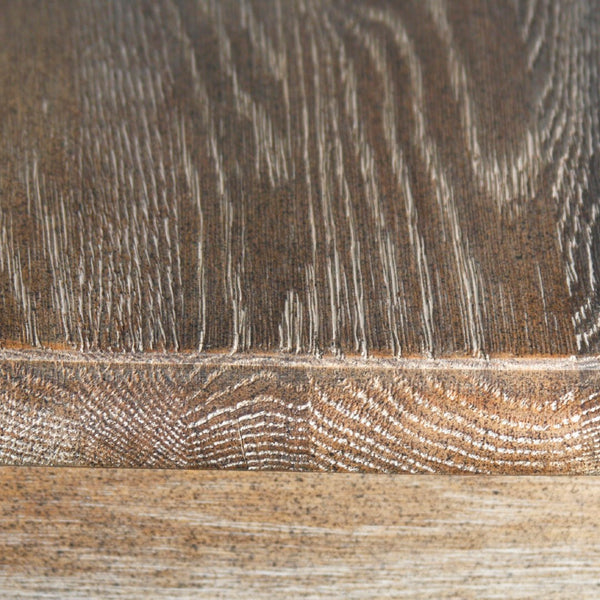 Felicia Dining Table Limed Grey Oak T015 E272 298 Zentique