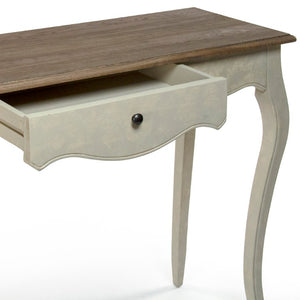 Zentique Rosa Slim Birch Console Table for Entryway – Scandinavian Modern Design, Durable Solid Wood Surface T089 E255-3 309
