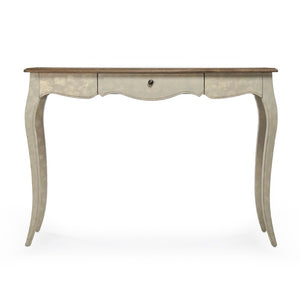 Zentique Rosa Slim Birch Console Table for Entryway – Scandinavian Modern Design, Durable Solid Wood Surface T089 E255-3 309