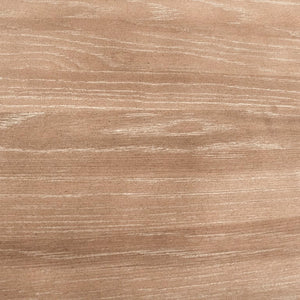 Zentique Selene Solid Oak Desk with Minimalist Design, Durable Finish, Spacious Surface for Home Office Use T135 E272