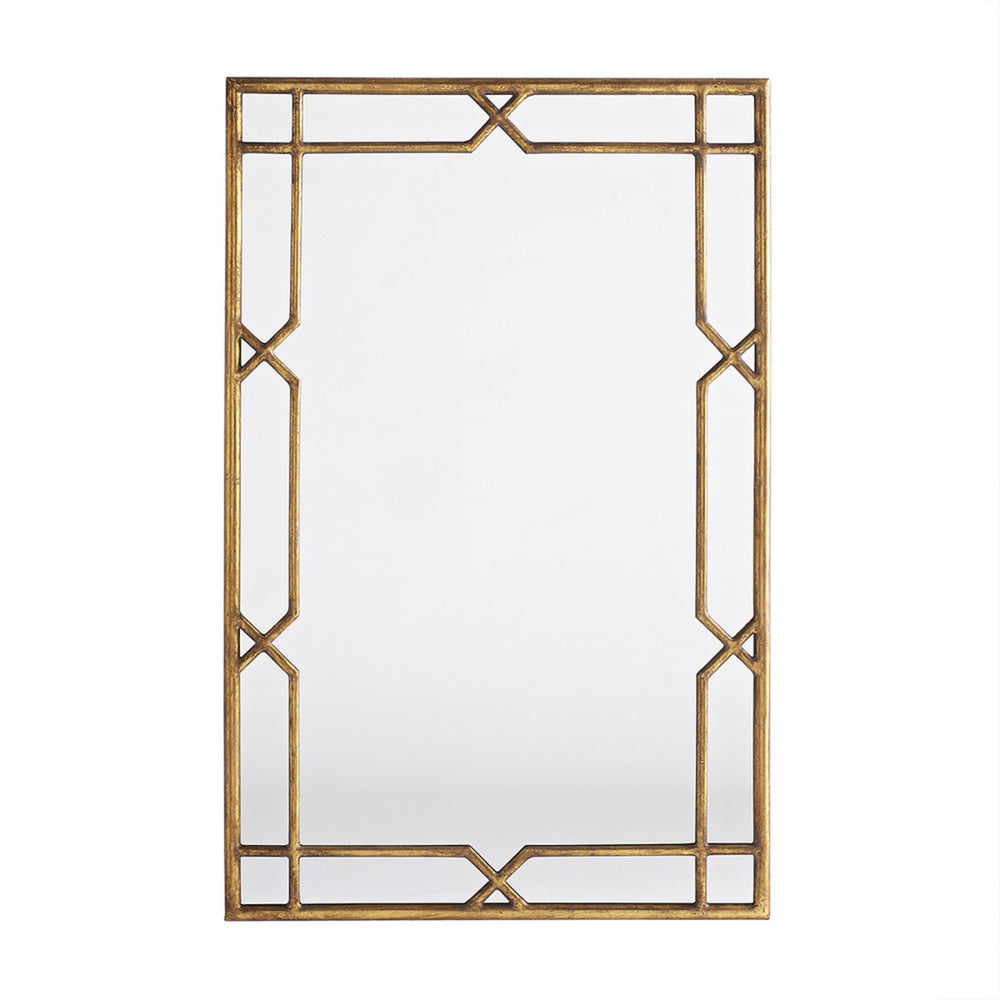 Davi Mirror Distressed Gold T14753 Gold Zentique