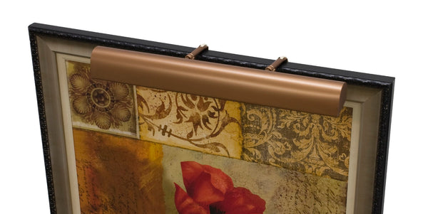 House Of Troy Traditional 8" Gold Plug-in Picture Lights - Elegant Classic Design With Extendable Arm For Art Display Bronze Metal T21-5