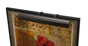 House Of Troy Traditional 8" Gold Plug-in Picture Lights - Elegant Classic Design With Extendable Arm For Art Display Mahogany Bronze Metal T21-81