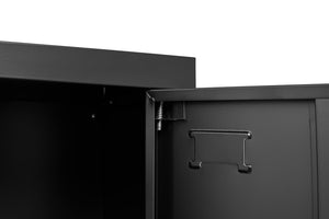 English Elm 6-Door Steel Employee Locker with Ventilation Card Slots for Gym Office or School T2398P205946