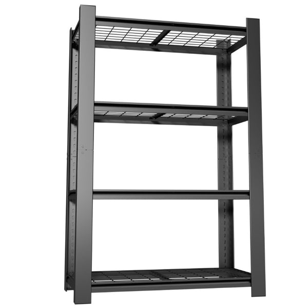 English Elm 60H Four Tier Heavy Duty Steel Mesh Shelving Unit Pantry Garage Kitchen Storage Rack T2398P544590