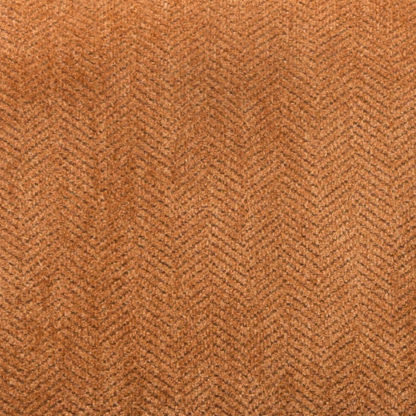 English Elm Pisano Chenille Armless Accent Chair with Graffiti Weave and Espresso Wood Legs Orange T2574P164501