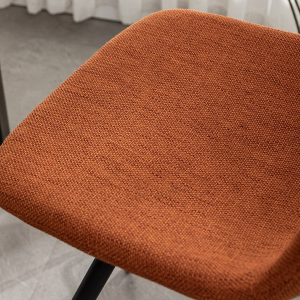 English Elm Porth Upholstered Counter Stools Set of 2 Foam Padded Polyester Seats for Kitchen Islands T2574P165089