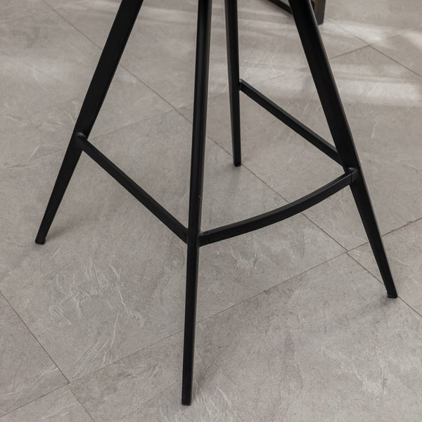 English Elm Porth Upholstered Counter Stools Set of 2 Foam Padded Polyester Seats for Kitchen Islands T2574P165089