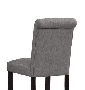 English Elm Leviton Button-tufted Counter Barstools Set of 2 Rubberwood Club Style Seating T2574P165118