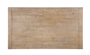 English Elm Prato Farmhouse Rectangular Wood Dining Table with Carved Legs and Two-Tone Finish T2574P165163