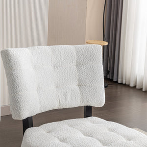 English Elm Movile Boucle Button Tufted Oversized Accent Chair Hardwood Frame Lounge Seating T2574P185198