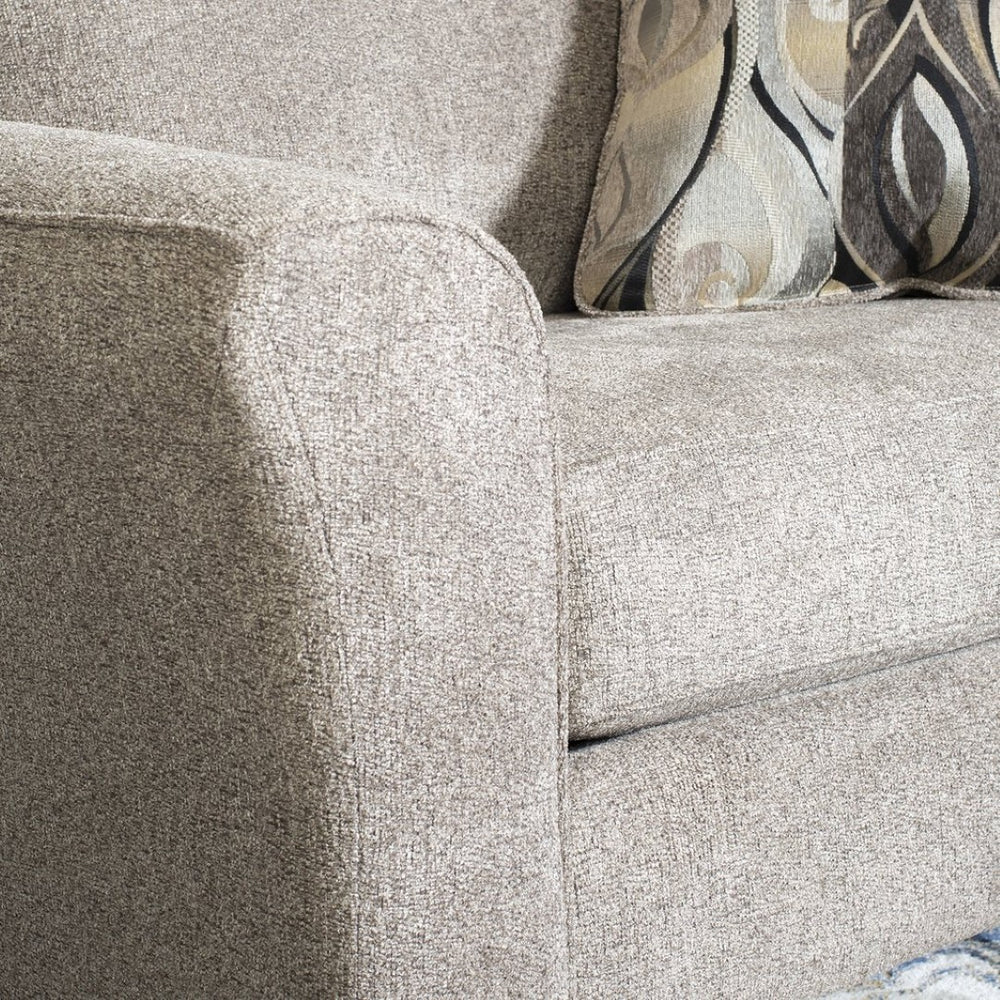 English Elm Camero Textured Fabric Accent Chair and Ottoman Set with Welted Trim for Living Rooms T2574P195448
