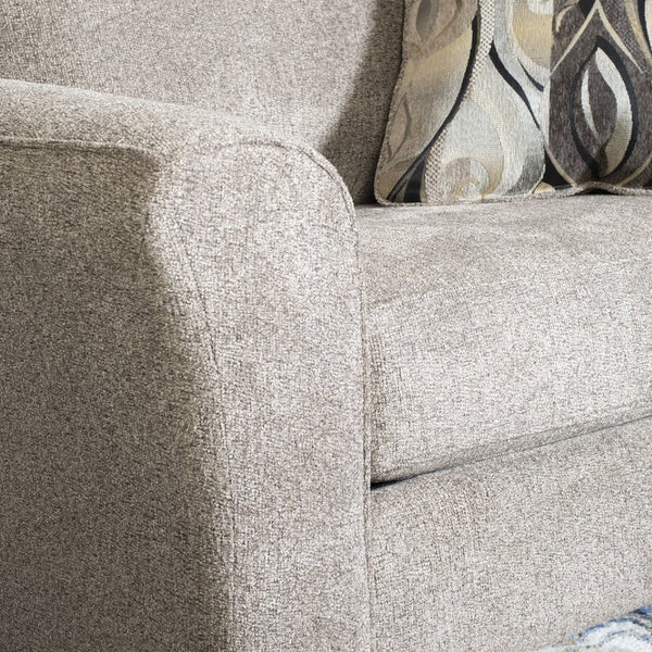 English Elm Camero Textured Fabric Accent Chair and Ottoman Set with Welted Trim for Living Rooms T2574P195448