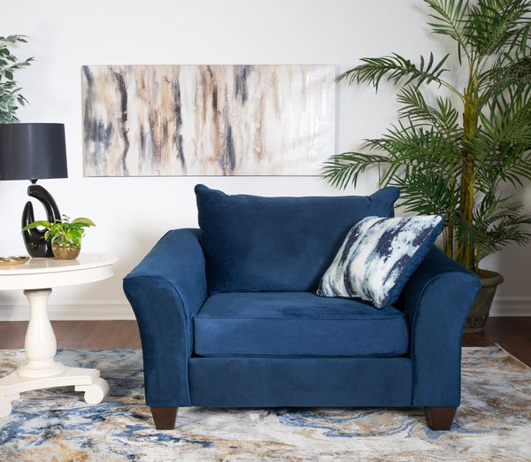 English Elm Camero Pillowback Upholstered Accent Chair with Welted Trim and Hardwood Frame T2574P195785