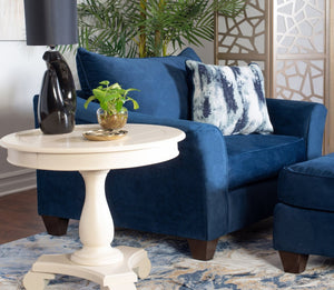English Elm Camero Pillowback Upholstered Accent Chair with Welted Trim and Hardwood Frame T2574P195785