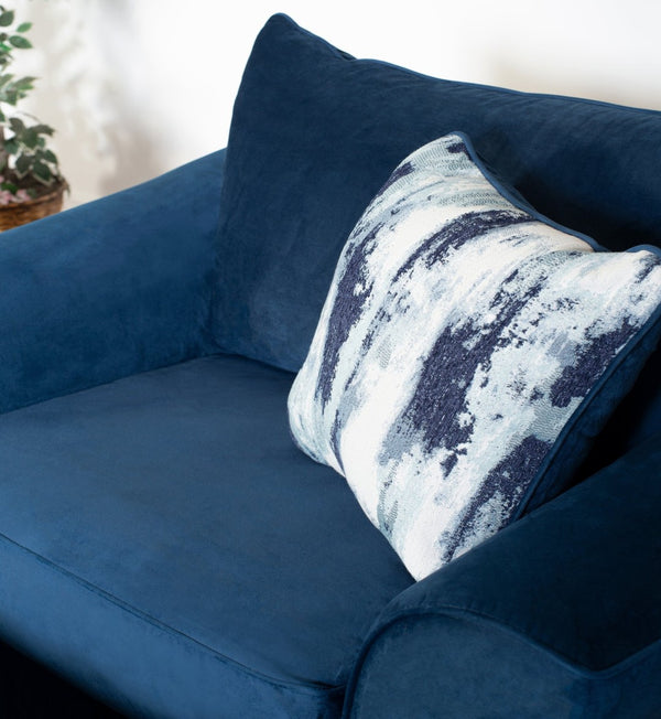 English Elm Camero Pillowback Upholstered Accent Chair with Welted Trim and Hardwood Frame T2574P195785