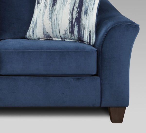 English Elm Camero Pillowback Upholstered Accent Chair with Welted Trim and Hardwood Frame T2574P195785
