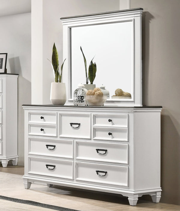 English Elm Clelane Shiplap Queen Bedroom Set Five Piece Modern Farmhouse Weathered Wood Collection T2574P204504