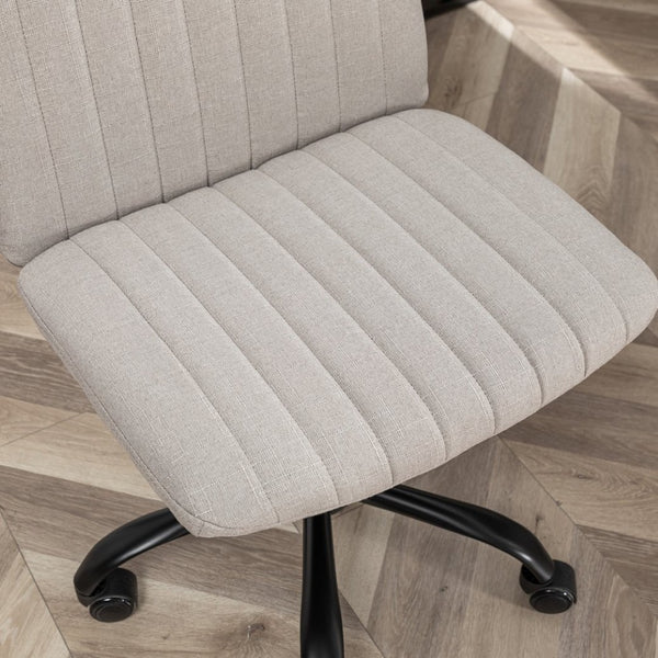 English Elm Masar Breathable Fabric Task Chair with Foam Cushion and Pneumatic Swivel Base Gray T2574P206311