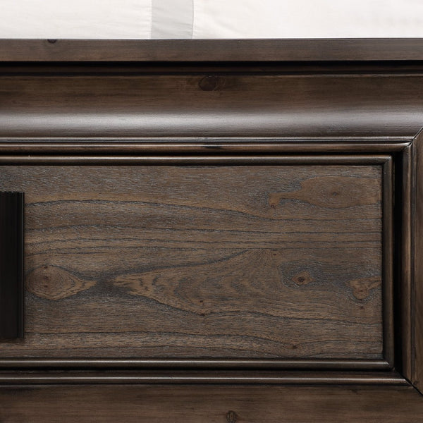English Elm Aetheria Six Drawer Pine Wood Dresser with Velvet Lined Storage for Modern Bedrooms T2574P463895