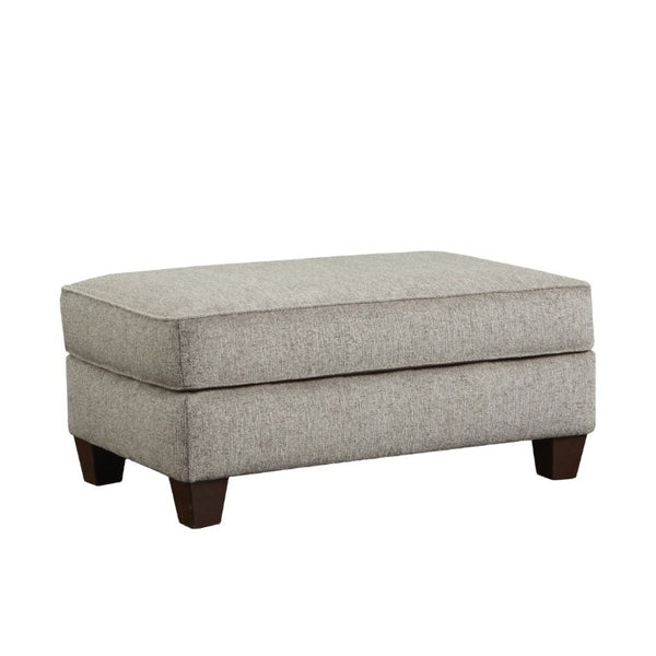 English Elm Camero Textured Gray Fabric Living Room Set with Sofa Loveseat Chair and Ottoman T2574P494945