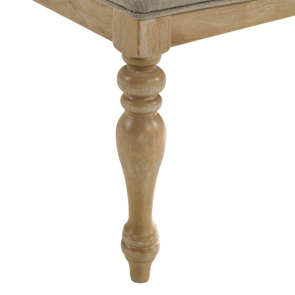 English Elm Verta Rubberwood Farmhouse Dining Chairs Set of 2 with Cross Back and Oak Finish T2574P506257