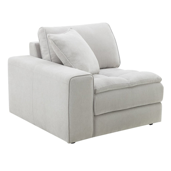 English Elm Breton Tufted Polyester Modular Sectional Sofa Five Piece Set for Open Living Spaces T2574S00305