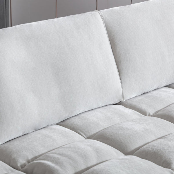 English Elm Breton Tufted Polyester Modular Sectional Sofa Five Piece Set for Open Living Spaces T2574S00305