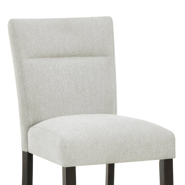 English Elm Cavira Faux Marble 5 Piece Counter Dining Set with Four Gray Upholstered Stools T2574S00360