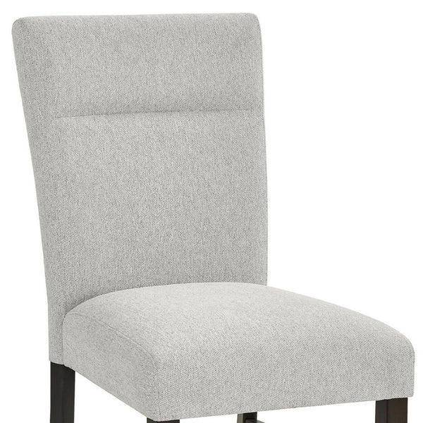English Elm Cavira Round Faux Marble 5 Piece Dining Set with Pedestal Base and Gray Upholstered Chairs Off-White Faux Marble T2574S00425