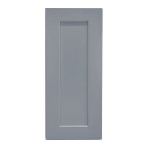 English Elm Dark Gray Shaker Wall Cabinet Solid Wood Single Door Adjustable Shelves Bathroom Kitchen T2950P390289