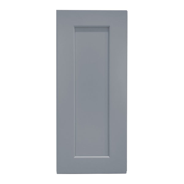 English Elm Dark Gray Shaker Wall Cabinet Solid Wood Single Door Adjustable Shelves Bathroom Kitchen T2950P390289