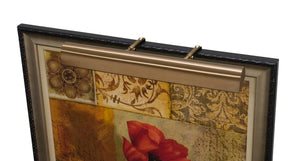 House Of Troy Traditional 8" Gold Plug-in Picture Lights - Elegant Classic Design With Extendable Arm For Art Display Statuary Bronze Metal T30-56