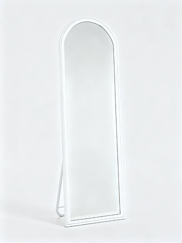 English Elm Full Length LED Floor Mirror Aluminum Alloy Frame Freestanding or Wall Mounted Bedroom T3177P296183