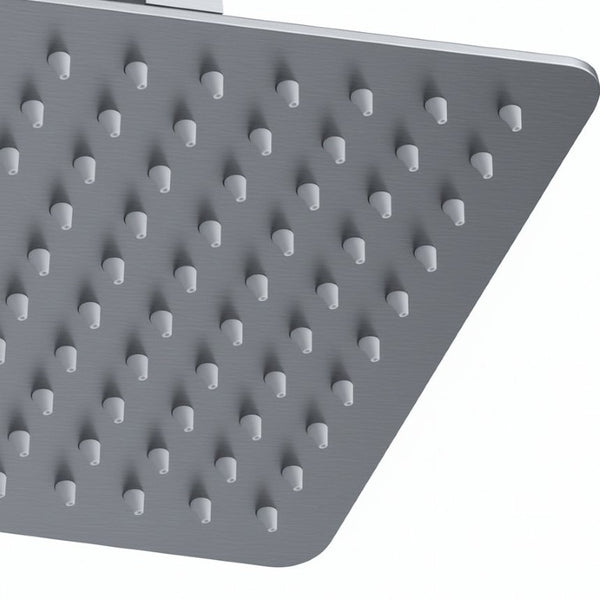 English Elm Male NPT Brushed Nickel Rain Shower System with Handheld Wand and Pressure Balance Valve T3177P487068