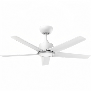 English Elm 44 Inch DC Motor Ceiling Fan with Dimmable LED Light Remote Six Speed Control T3177P526338