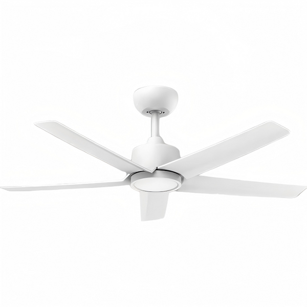 English Elm 44 Inch DC Motor Ceiling Fan with Dimmable LED Light Remote Six Speed Control T3177P526338