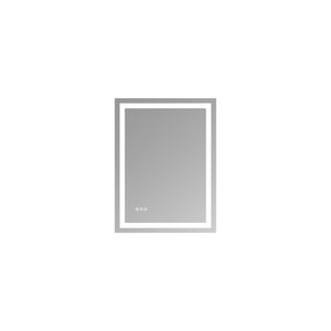 English Elm 24"x32" Led Vanity Mirror Dual Front Back Lit Anti-fog Dimmable Bathroom Wall Mount T3177P531188
