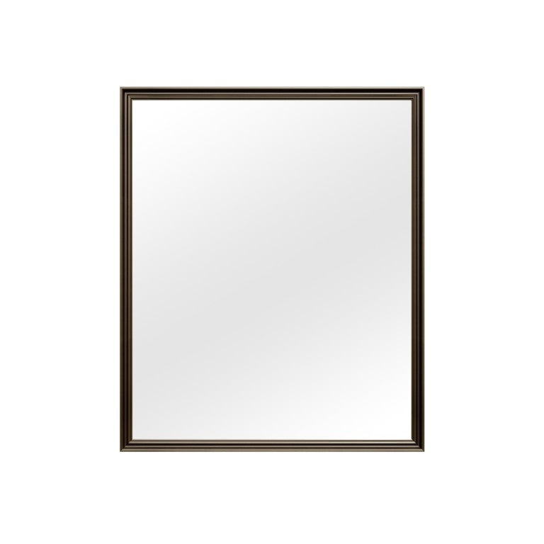 English Elm 30X36 Inch Vintage Wood Grain Bathroom Vanity Mirror with Tempered Safety Glass T3177P603741