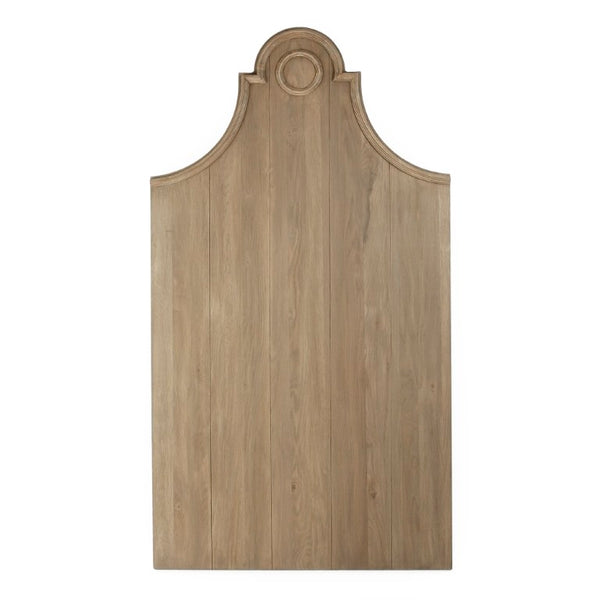 Zentique Alain Oak Headboard — Sleek 70" Tall, 39" Wide Modern Oak Veneer Backdrop for Contemporary Bedrooms T318 E255-3