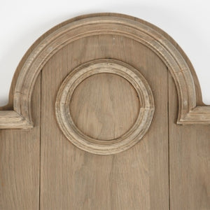 Zentique Alain Oak Headboard — Sleek 70" Tall, 39" Wide Modern Oak Veneer Backdrop for Contemporary Bedrooms T318 E255-3