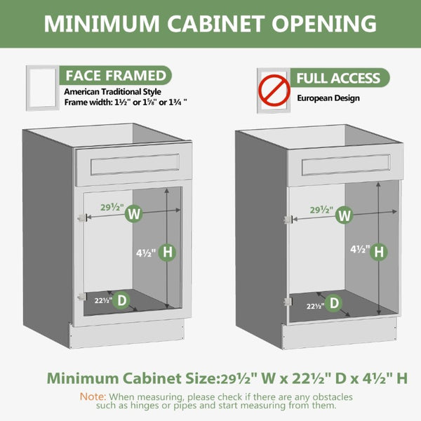 English Elm Pull Out Kitchen Cabinet Organizer Birch Oak Soft Close Slide with 100 Lb Capacity T3210P516307