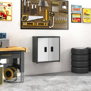 English Elm Metal Rolling Tool Cabinet with Ball Bearing Drawers Lockable Storage for Garage T3210P530928