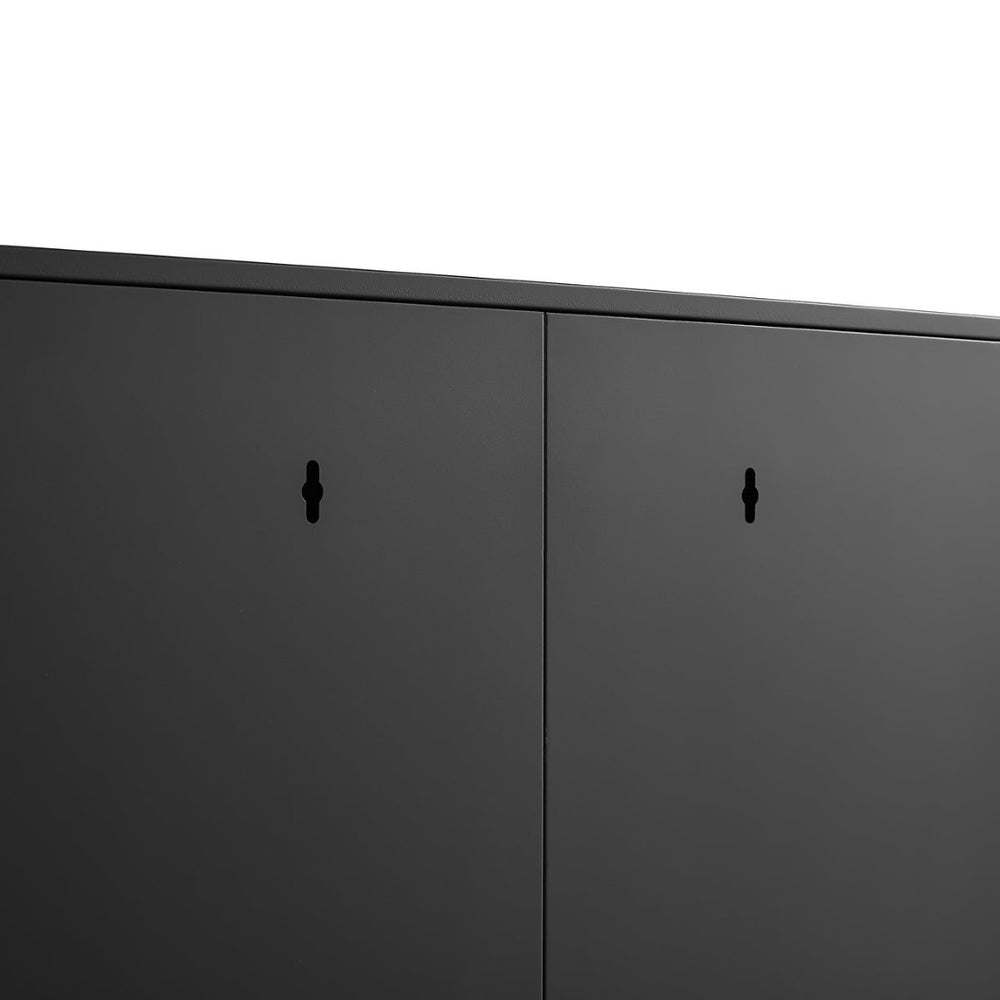 English Elm Metal Wall Mounted Cabinet Locking Steel Garage Storage with Adjustable Shelving T3625P538118